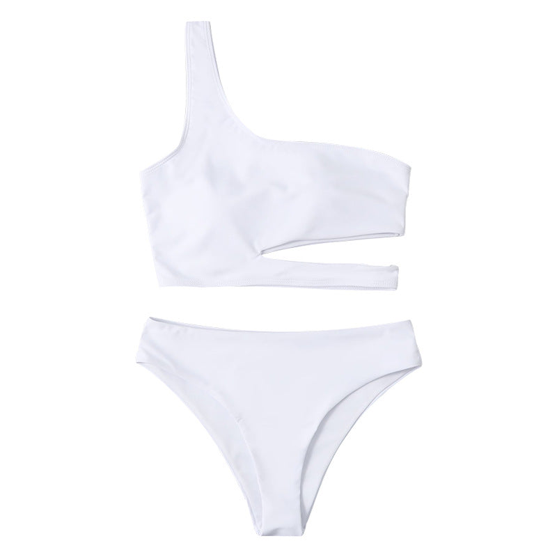 Damen Einseitiger Bikini mit innovativem Cut-Out R&B