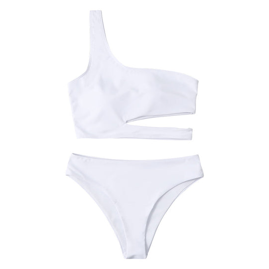 Damen Einseitiger Bikini mit innovativem Cut-Out R&B