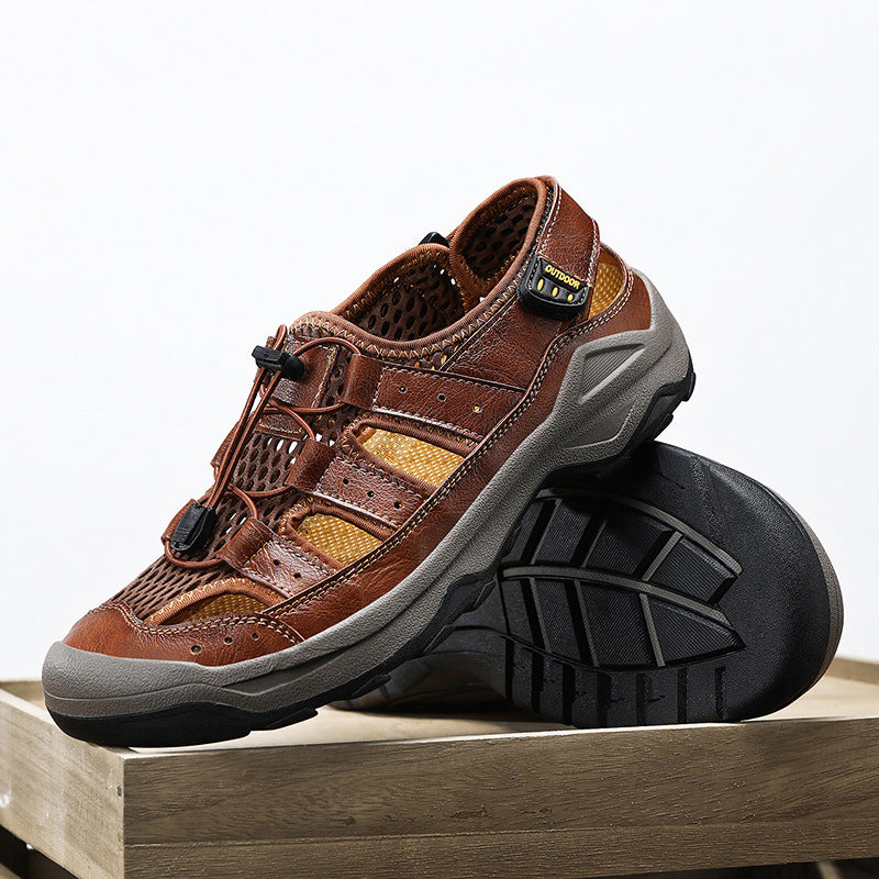 Damen Sportliche Wassersandalen mit rutschfester Sohle und atmungsaktiven Einsätzen R&B