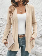 Damen lässiger Strickmantel R&B