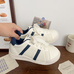 Damen Sportliche Freizeitsneaker mit strapazierfähigem Obermaterial und dämpfender Sohle