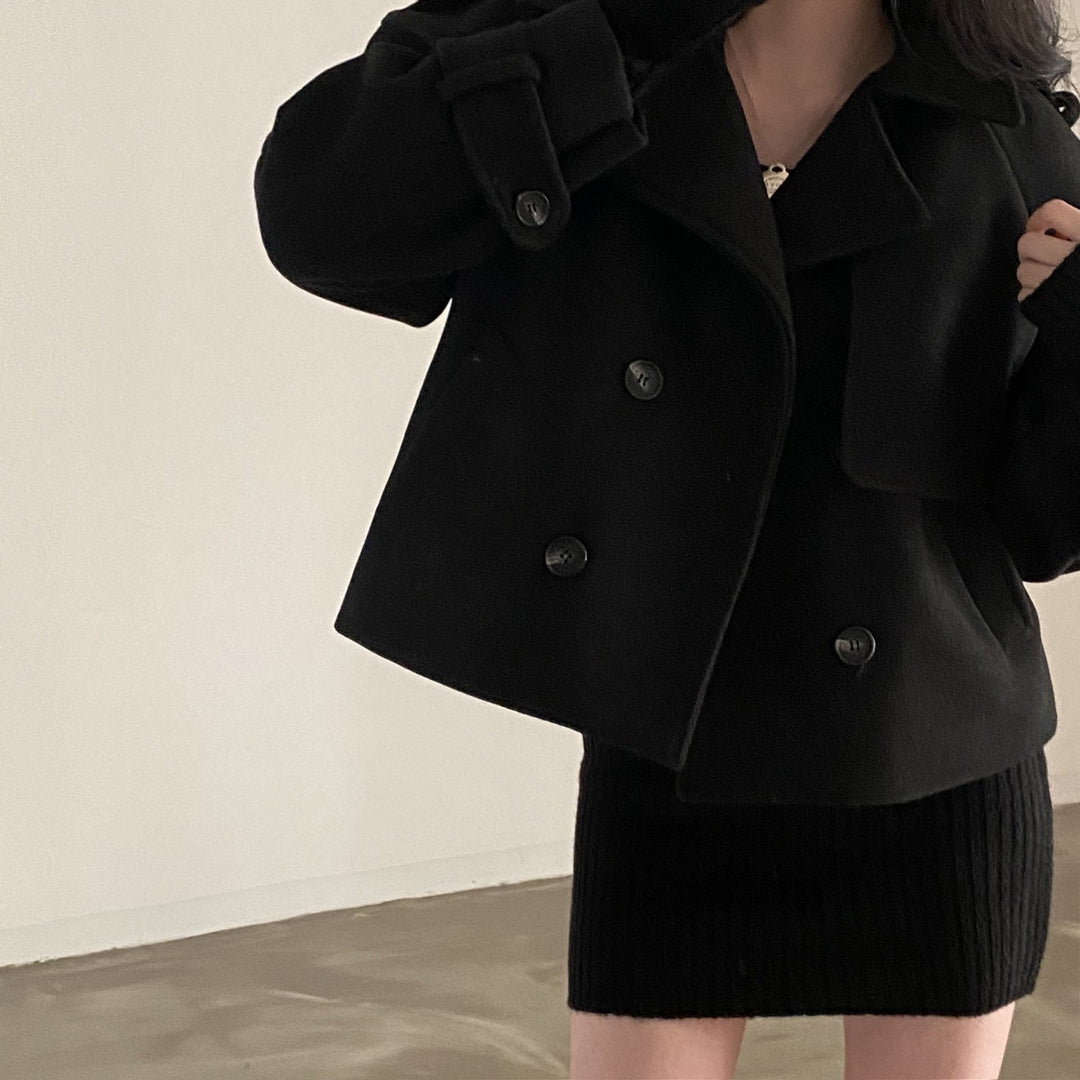 R&B | Oversized-Jacke mit Knöpfen für Frauen
