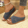 Damen Komfortable und atmungsaktive Zehentrenner-Sandalen R&B