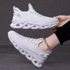 Damen Hochleistungs-Laufschuhe mit atmungsaktivem Obermaterial und dämpfenden Sohlentechnologien