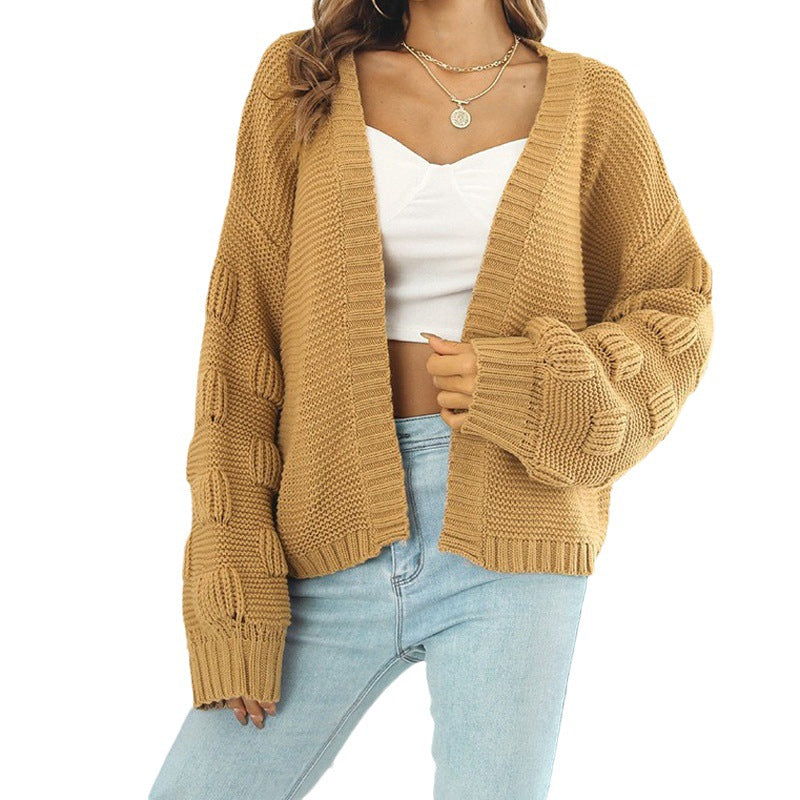 Damen Grobstrickcardigan mit oversized Schnitt R&B