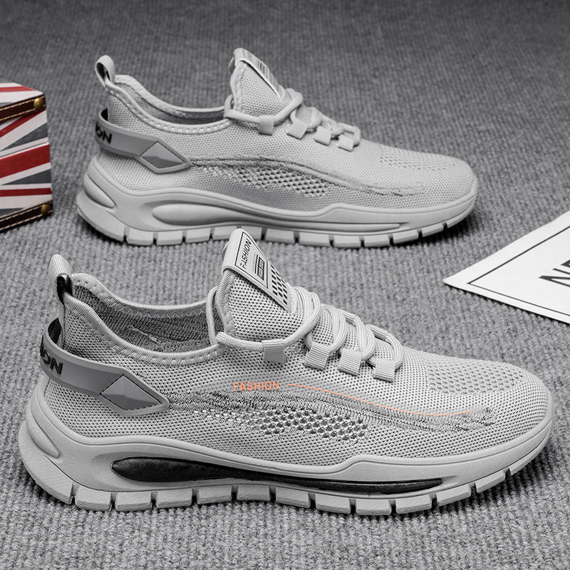 Damen Sportliche Sneakers mit atmungsaktivem Mesh-Obermaterial und rutschfester Sohle