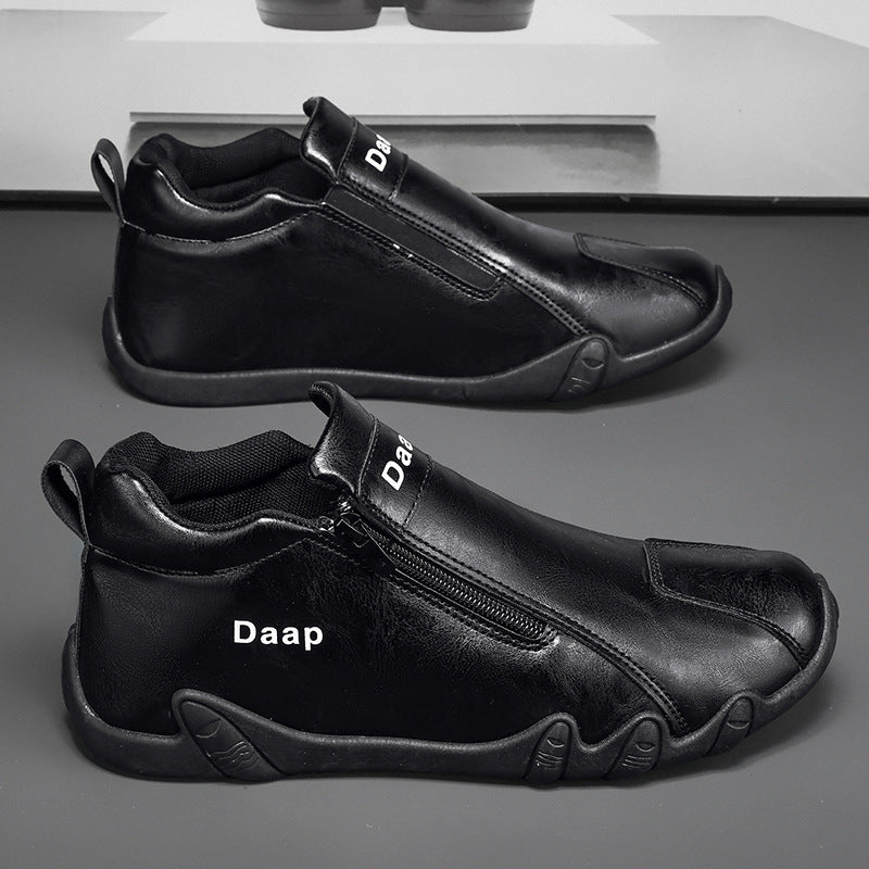 Damen Leichte und modische Stiefel mit Reißverschluss und gepolstertem Innenfutter R&B