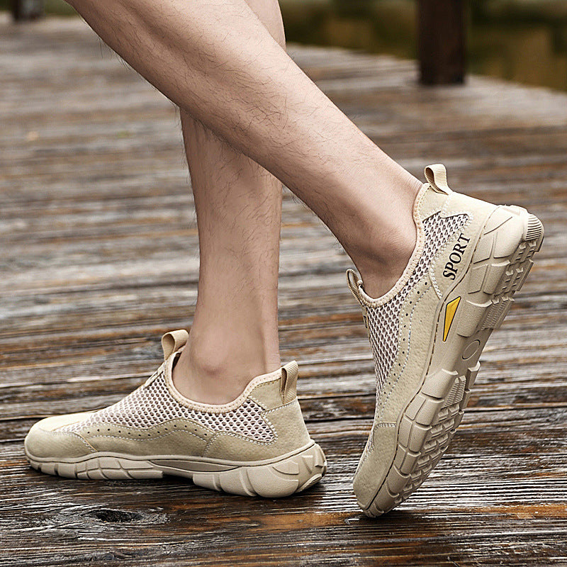 Herren Atmungsaktive Netzsneaker mit rutschfester Sohle R&B