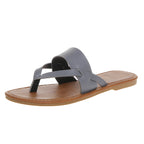 Damen Offene Freizeit-Sandalen mit geflochtenem Riemendesign R&B