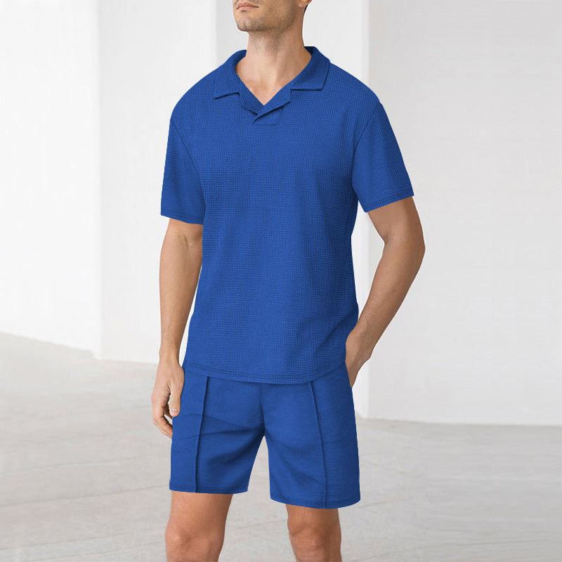 Herren Polo-Shirt mit Kurzarm und modernem Schnitt R&B