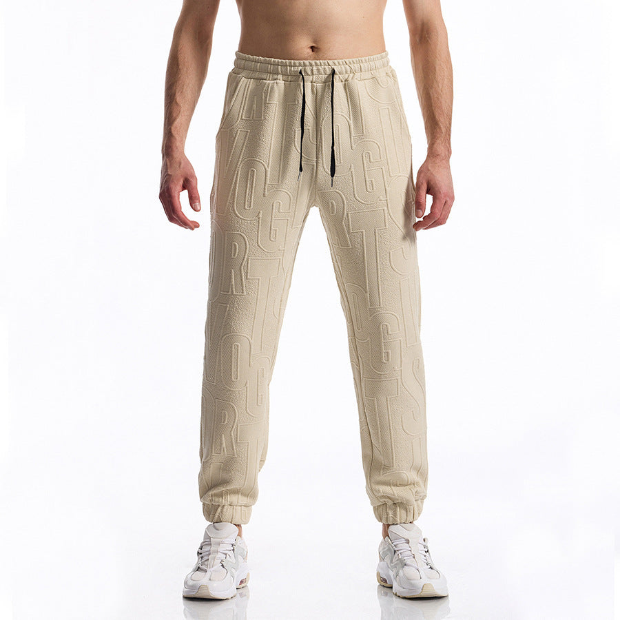 Herren Jogginghose mit elastischem Bund und sportlichem Schnitt R&B