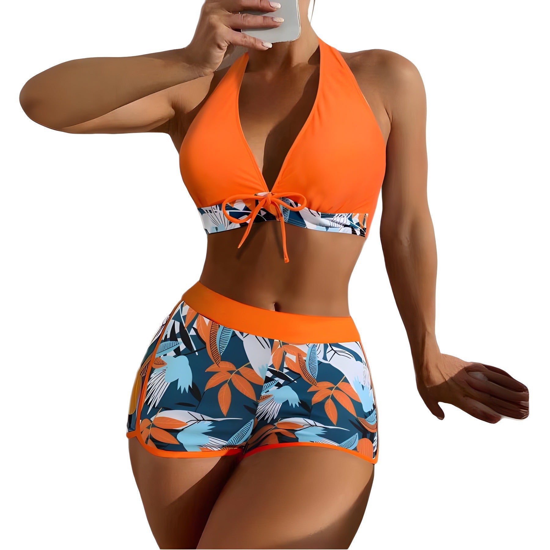 Damen Bikinibrief mit elegantem Sport-Bra R&B