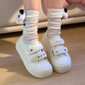 Damen Sneaker mit verspieltem Design und praktischem Klettverschluss R&B