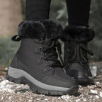 Damen Winterstiefel mit hochwertiger Isolierung und rutschfester Sohle R&B