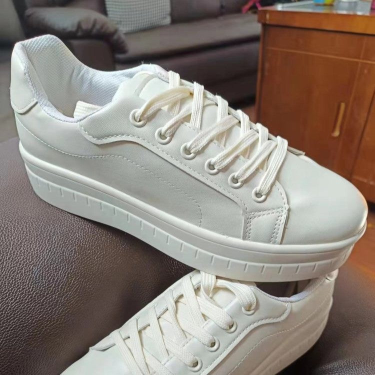 Damen Komfortable High-Top Sneakers mit trendiger Plateau-Sohle R&B