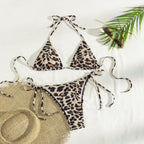 Damen Triangel-Bikini mit verspieltem Rüschendesign R&B