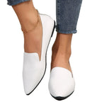 Damen Stilvolle und komfortable Ballerinas mit großem Schleifendetail R&B