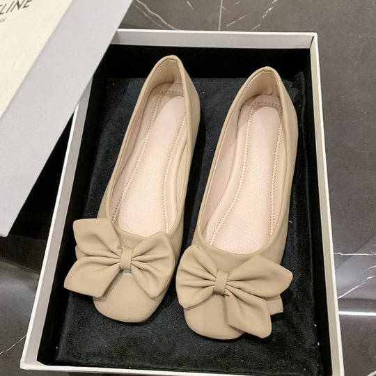 Damen Ballerinas mit eleganter Schleifenverzierung R&B