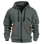 Herren Fleecejacke mit praktischen Taschen R&B