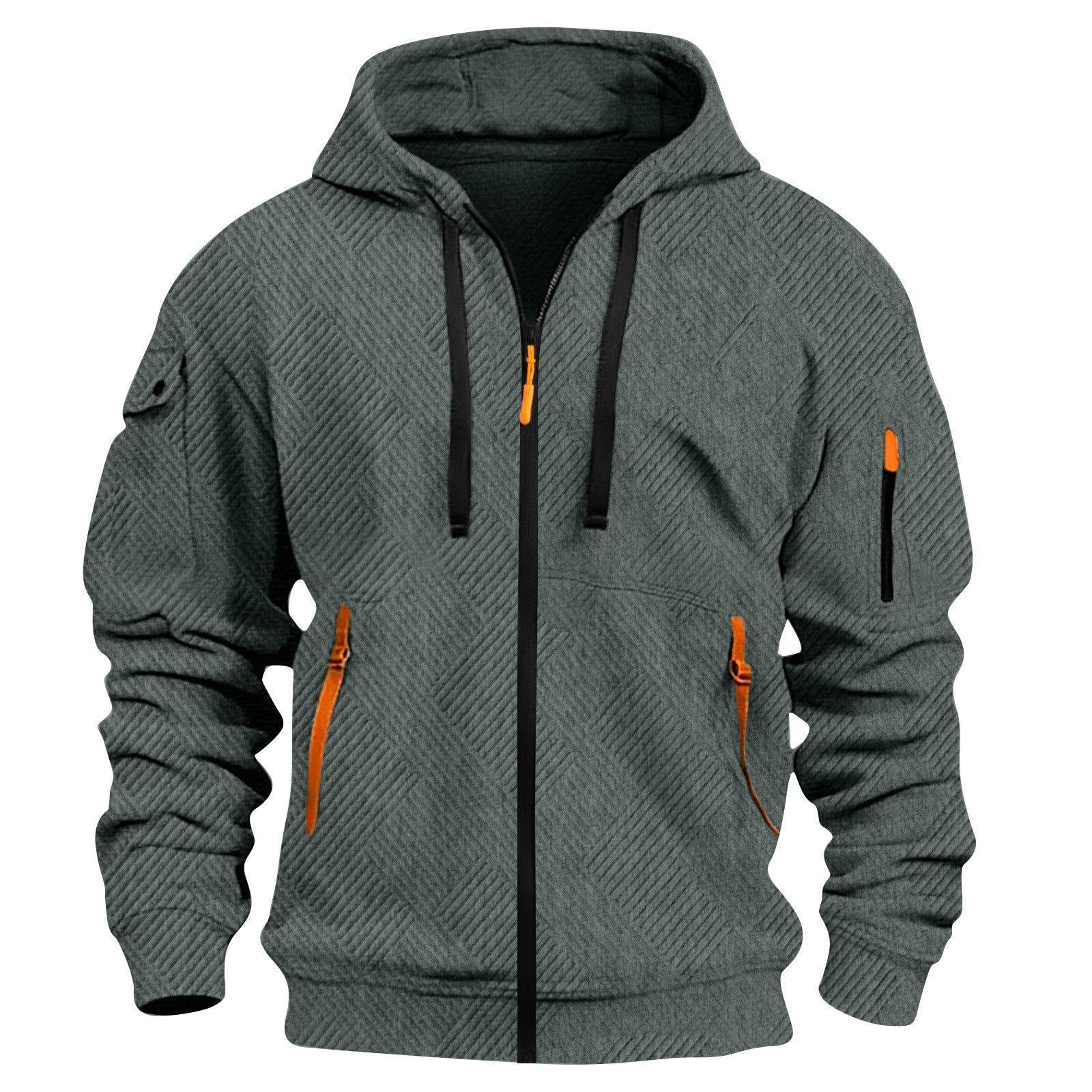 Herren Fleecejacke mit praktischen Taschen R&B