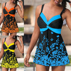 Damen modischer Strandkleid Badeanzug R&B
