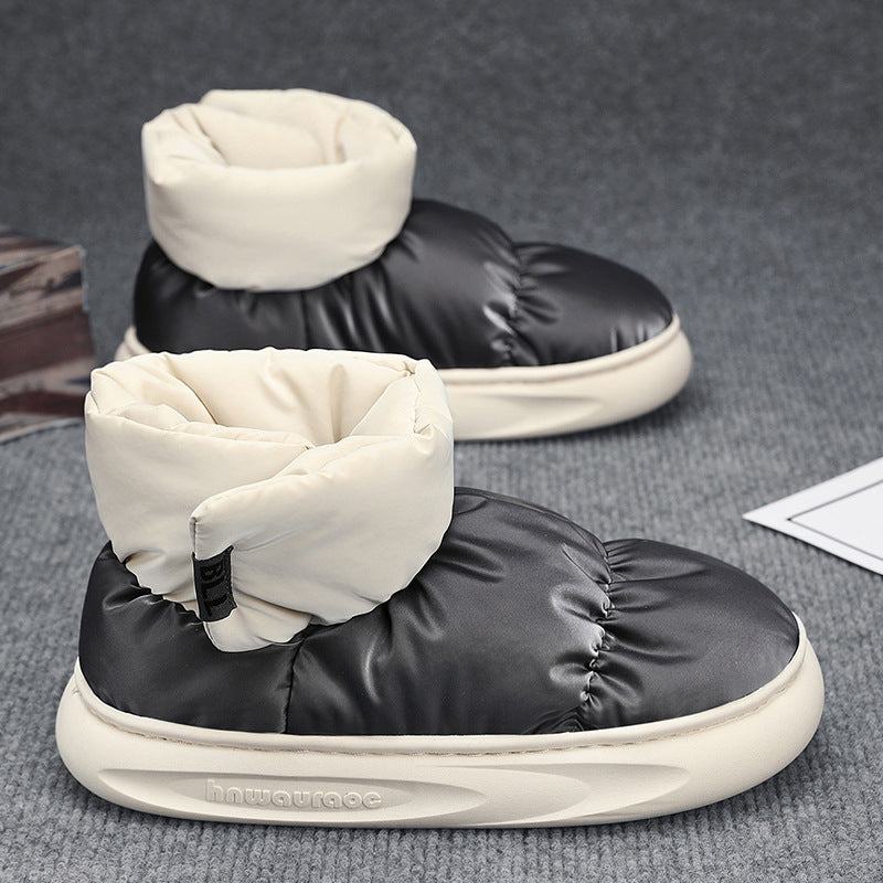 Damen warme Isolier-Schuhe mit hochwertiger Polsterung und rutschfester Sohle R&B