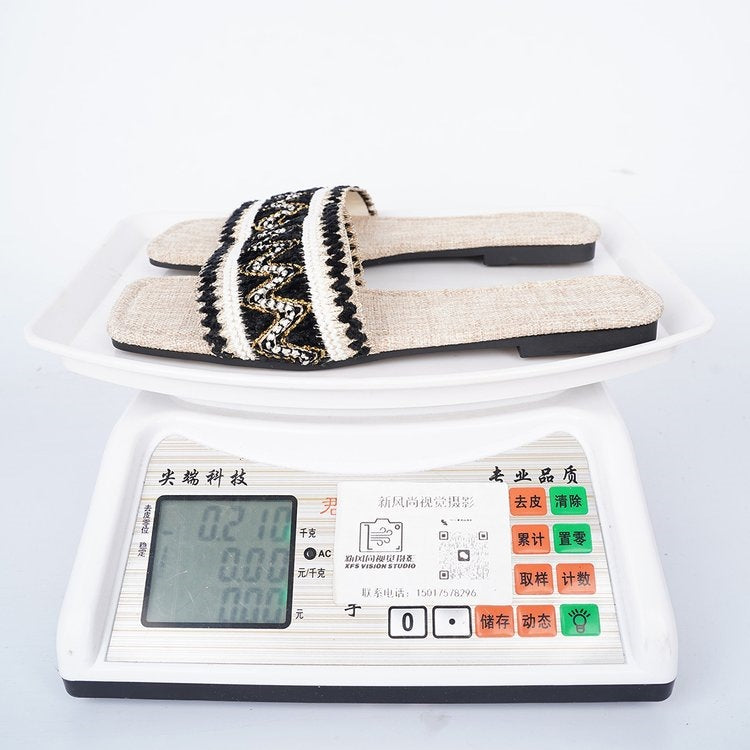 Damen Komfortable und stilvolle Sommer-Slipper R&B