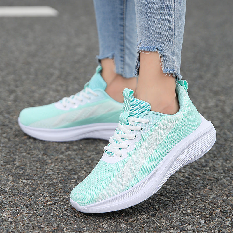 Damen Sportliche Freizeitsneaker mit atmungsaktivem Obermaterial R&B