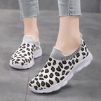 Damen Sneakers mit flexiblem Strick-Obermaterial und rutschfester Sohle R&B
