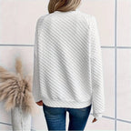 Damen Sweatshirt mit strukturiertem Design
