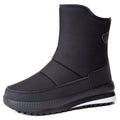 Damen Isolierte und wasserabweisende Winterstiefel mit elastischem Verschluss R&B