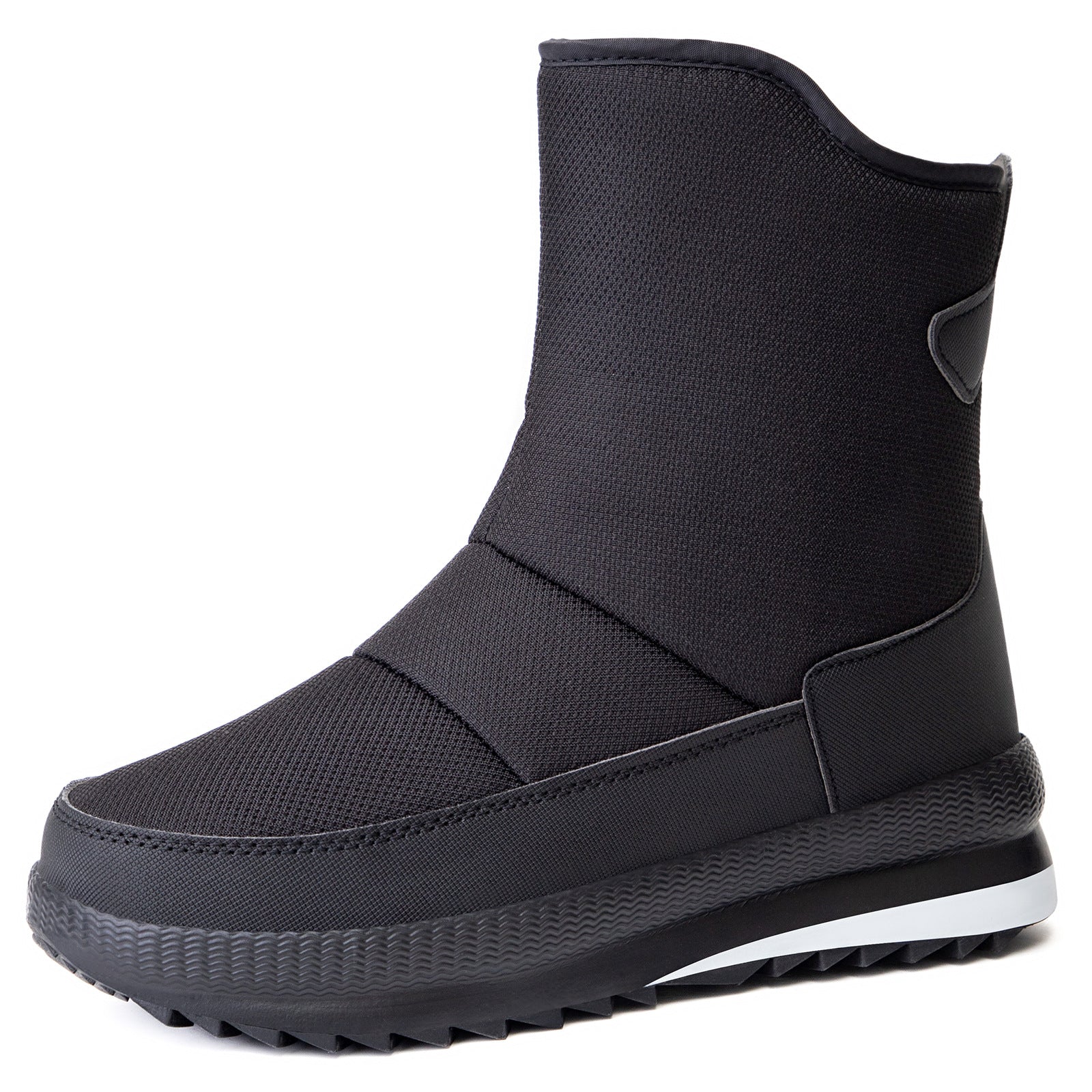 Damen Isolierte und wasserabweisende Winterstiefel mit elastischem Verschluss R&B