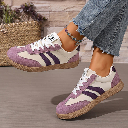 Damen Urbanes Lifestyle-Sneaker mit sportlichem Obermaterial und rutschfester Sohle R&B