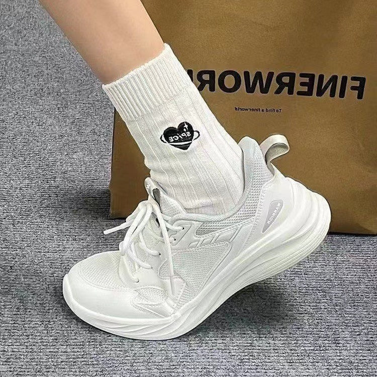 Damen Sportliche Sneakers mit atmungsaktiver Mesh-Oberfläche und stoßdämpfender Sohle R&B