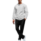 Herren Bequemer und eleganter Freizeitanzug mit praktischen Taschen und elastischem Bund R&B