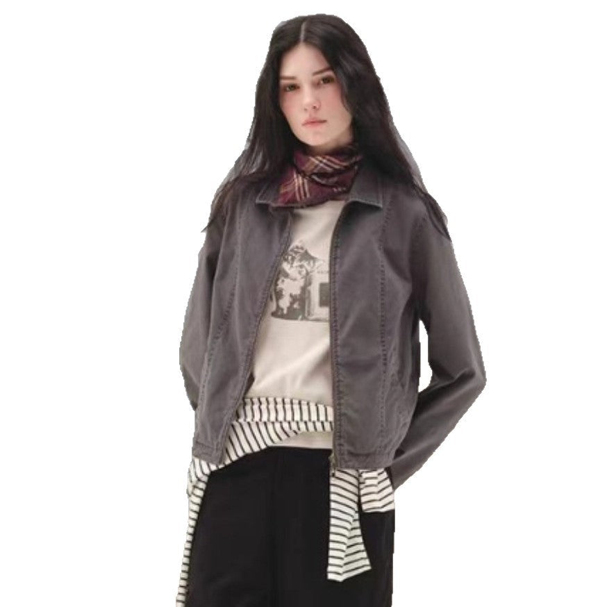 Damen Freizeitjacke mit lässigem Schnitt und praktischen Taschen R&B