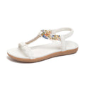 Damen modische Sandalen mit floralem Design und komfortablem Fußbett