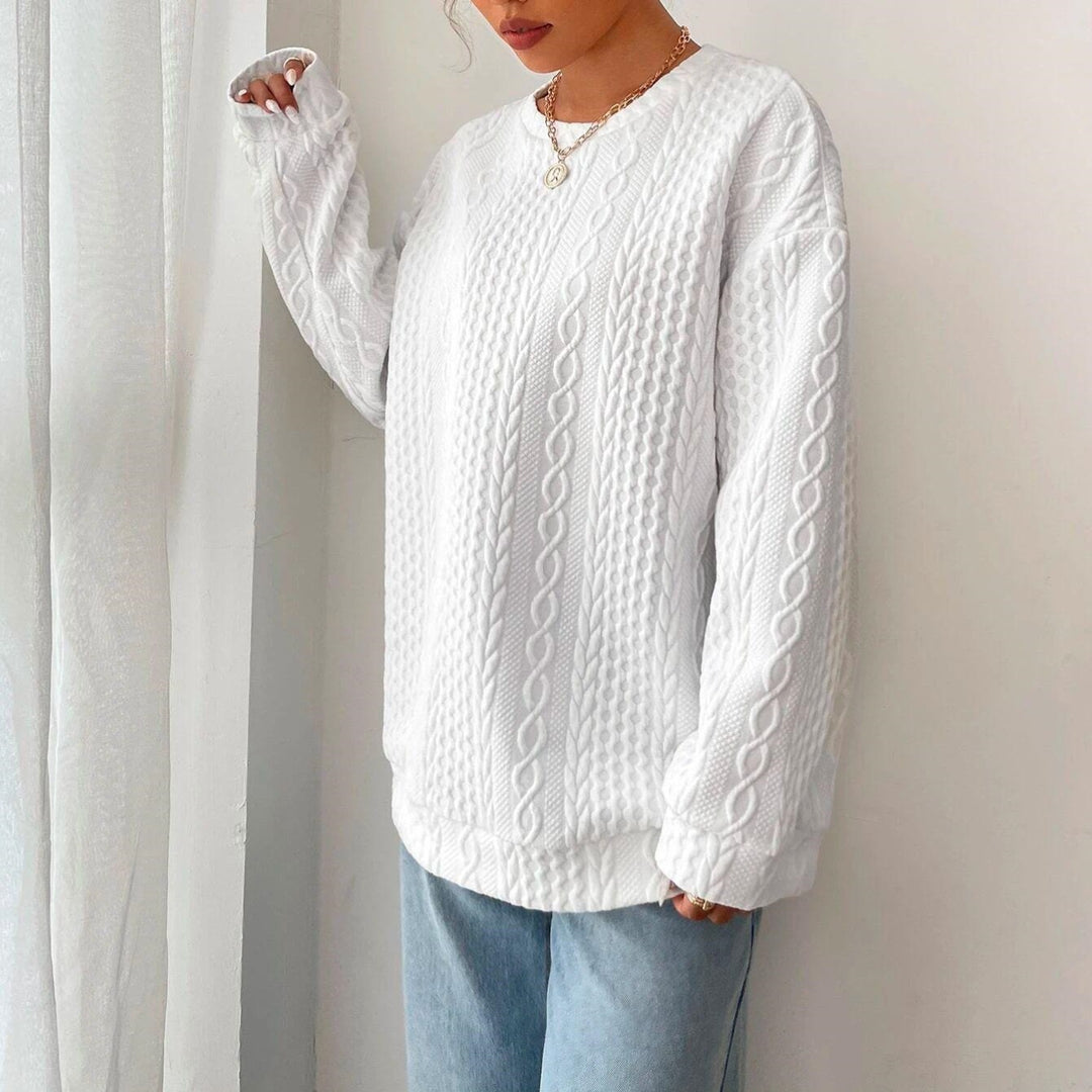 Damen Grobstrickpullover R&B
