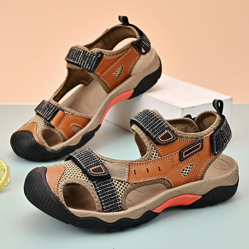 Damen Sportliche Outdoor-Sandalen mit verstellbaren Riemen und rutschfester Sohle R&B