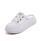 Damen Freizeitsneaker mit elastischem Design und dicker Laufsohle R&B