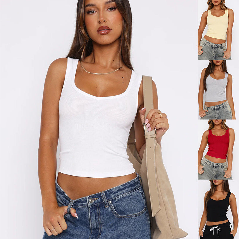 Damen figurbetontes Tanktop R&B