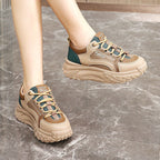 Damen Sportliche Chunky Sneakers mit atmungsaktiver Struktur R&B
