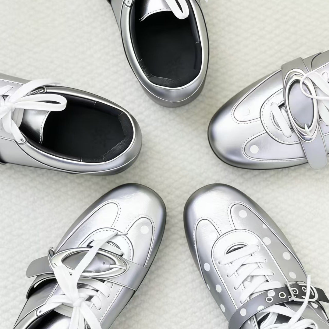 Damen Sportliche Sneaker mit innovativem Design und reflektierendem Obermaterial R&B