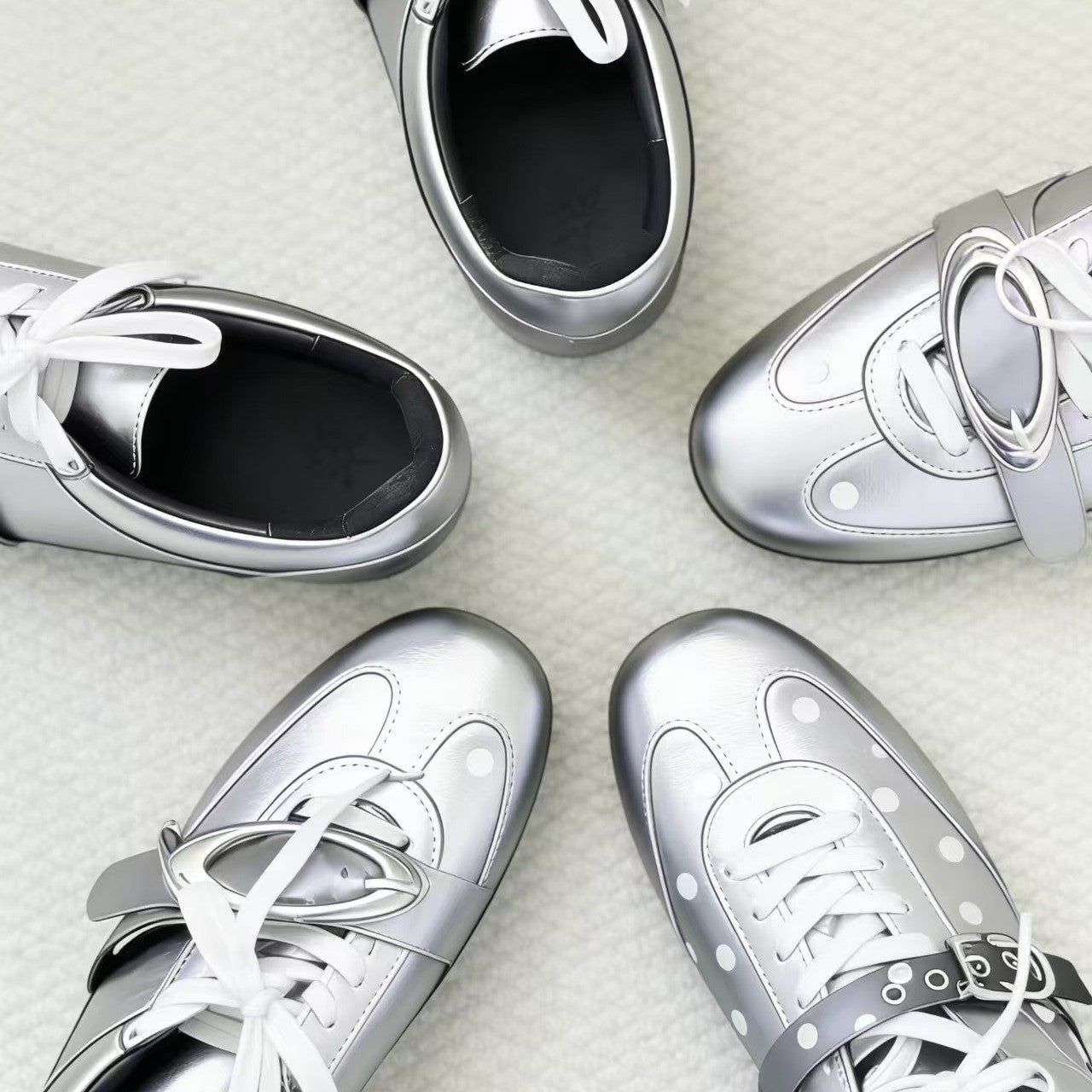 Damen Sportliche Sneaker mit innovativem Design und reflektierendem Obermaterial R&B