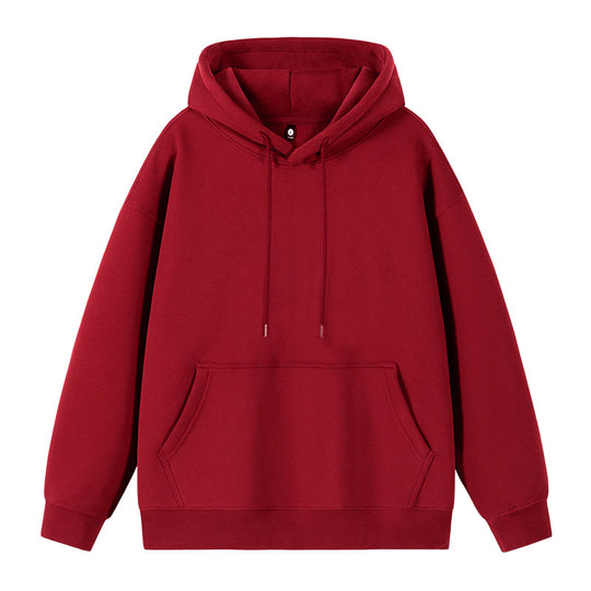 Damen lässiger Kapuzenpullover mit Kängurutasche und bequemem Schnitt R&B