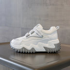 Damen Sportliche Trend-Sneaker mit gepolsterter Sohle und rutschfester Laufsohle R&B