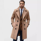 Herren eleganter Trenchcoat R&B
