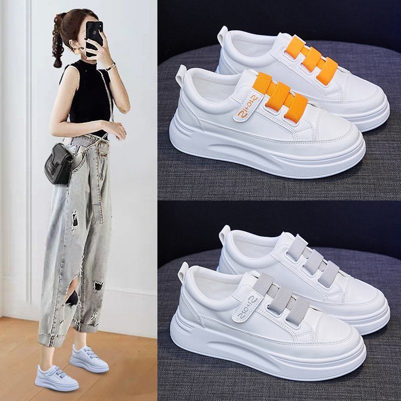 Damen Sportliche Sneakers mit innovativem Klettverschluss und bequemer Dämpfung