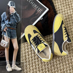 Damen sportliche Sneaker mit atmungsaktiver Mesh-Oberfläche und flexibler Sohle R&B
