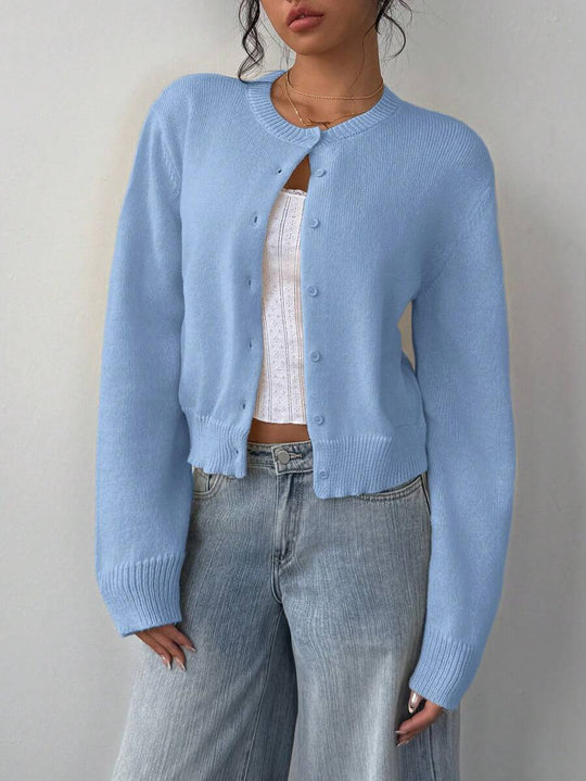 Damen Strickjacke im Oversized-Stil R&B
